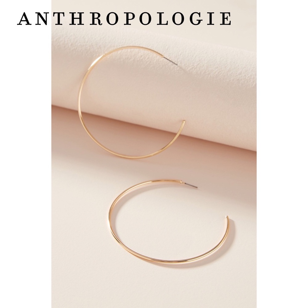 Anthropologie Dannijo Cruz Hoop Earrings